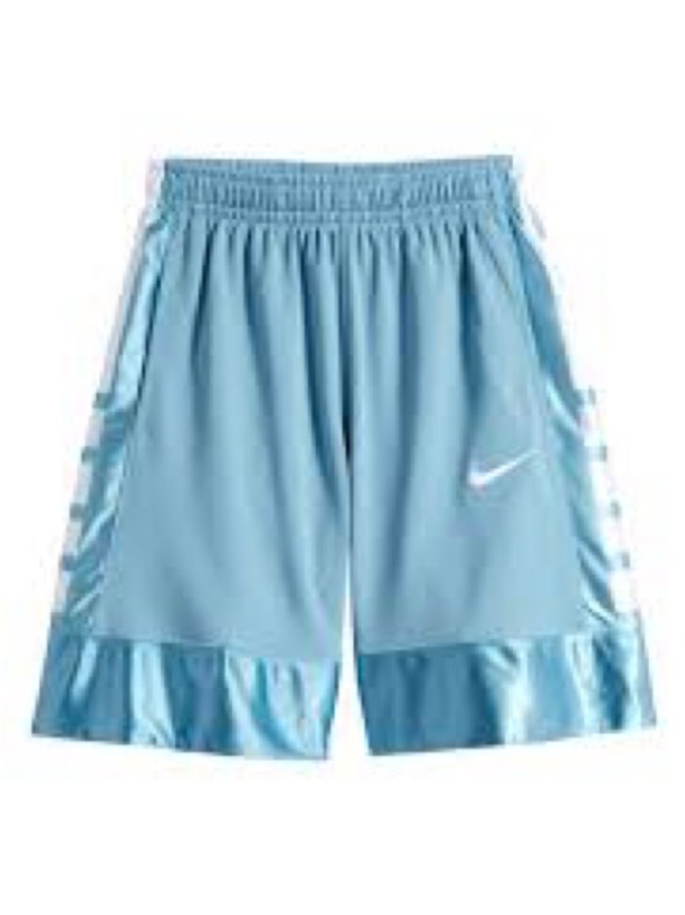 Nike Kids' Dri-Fit Light Blue Athletic Shorts